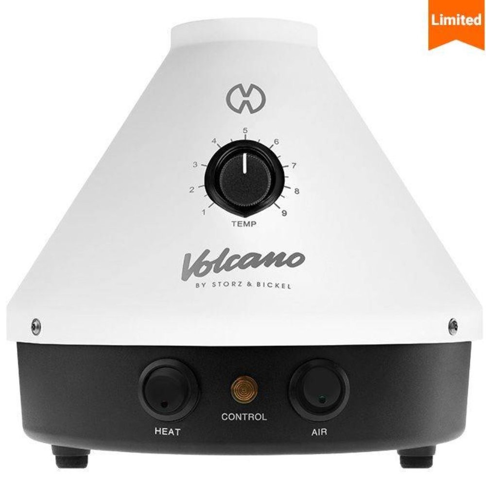 Storz & Bickel VOLCANO Classic PEACE LIMITED EDITION Matte WHITE Mint